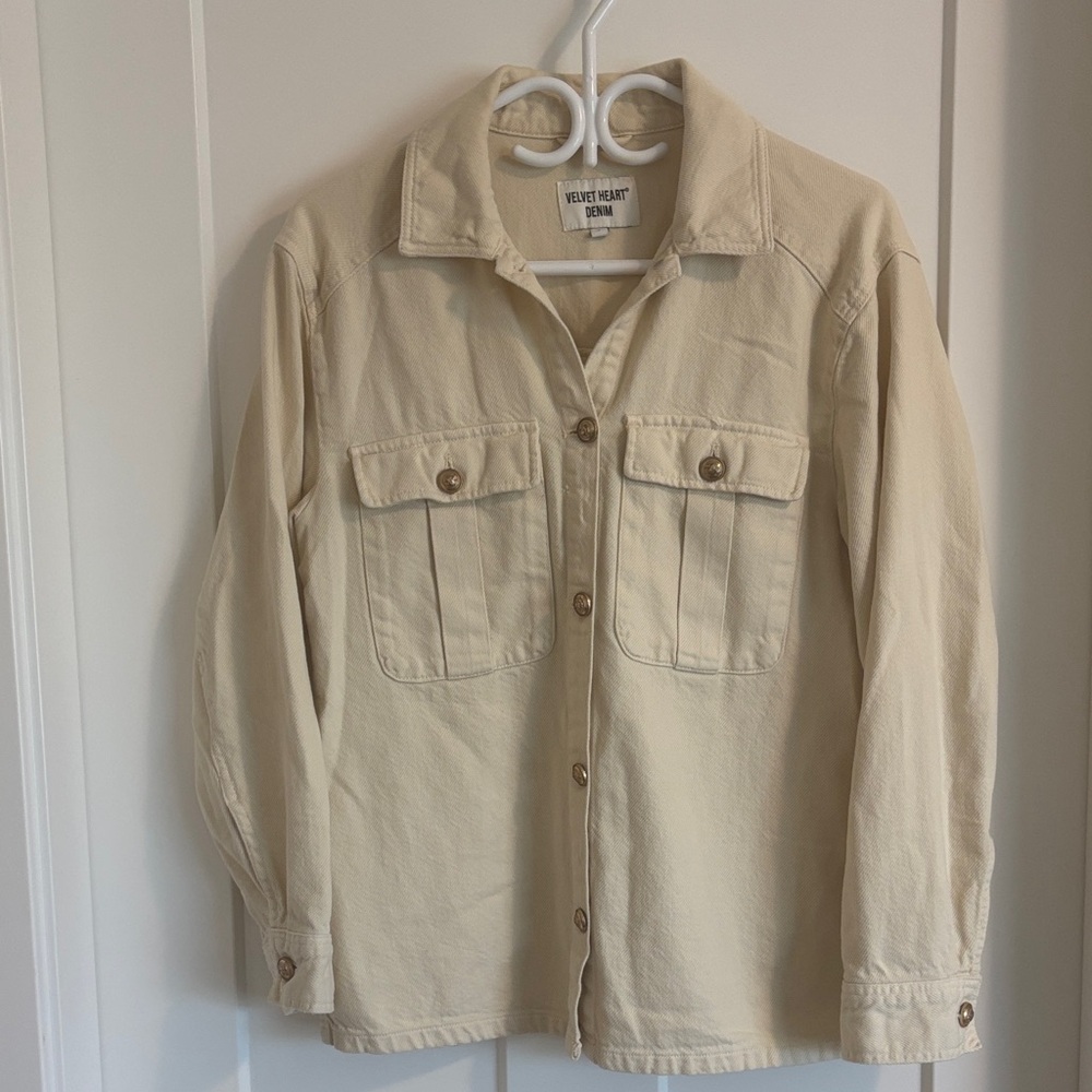 Velvet Heart Denim Jacket